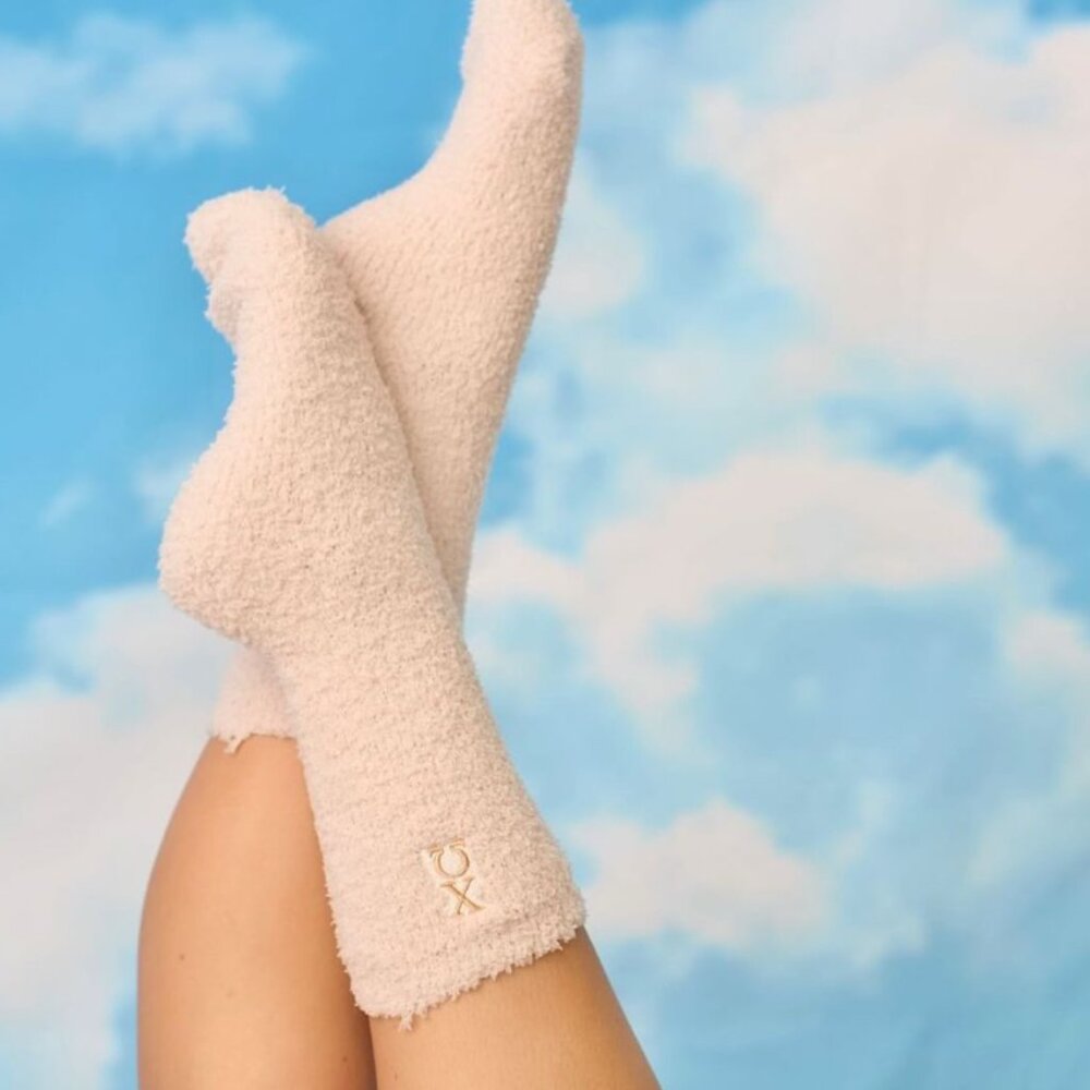 Cozy Sorority Socks - Chi Omega and Alpha Gamma Delta